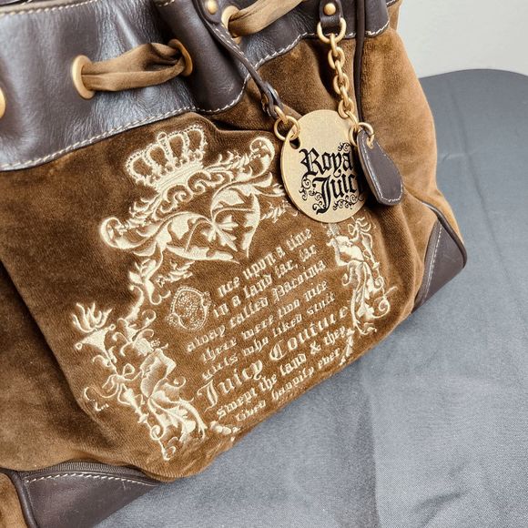 Juicy Couture vintage Y2K velvet bag - Picture 9 of 9